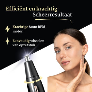 FineTrimPro- 3-in-1 set -Ladyshave - Bikinilijn- Bodyshaver - Wenkbrauwtrimmer