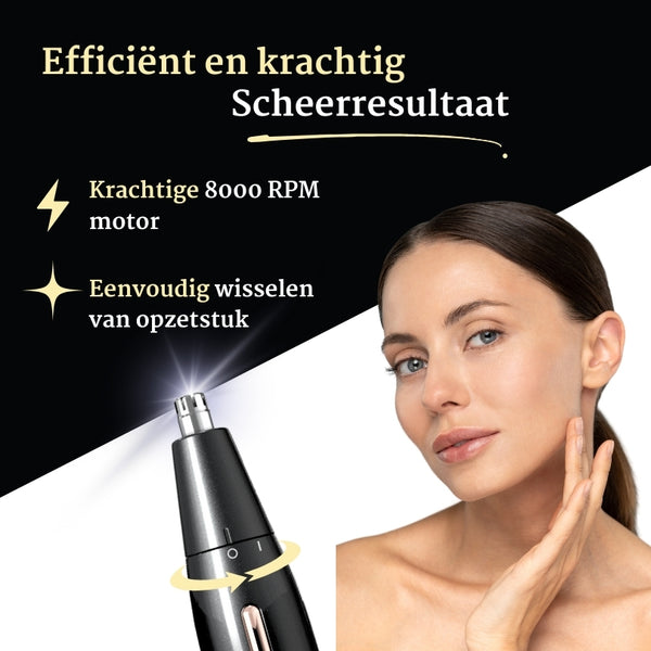 FineTrimPro- 3-in-1 set -Ladyshave - Bikinilijn- Bodyshaver - Wenkbrauwtrimmer