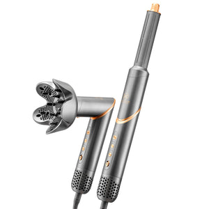 Mellian MysticBlow Airstyler - Föhnborstel 8 in 1 - Multistyler Föhn met Diffuser - Stijlborstel - Krulborstel