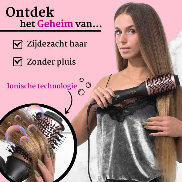 VolumAir Föhnborstel - 4-in-1 Stijborstel