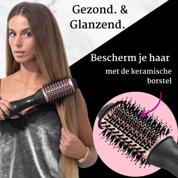 VolumAir Föhnborstel - 4-in-1 Stijborstel