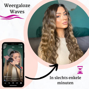 GLAMR Wafeltang & Krultang met 3 opzetstukken